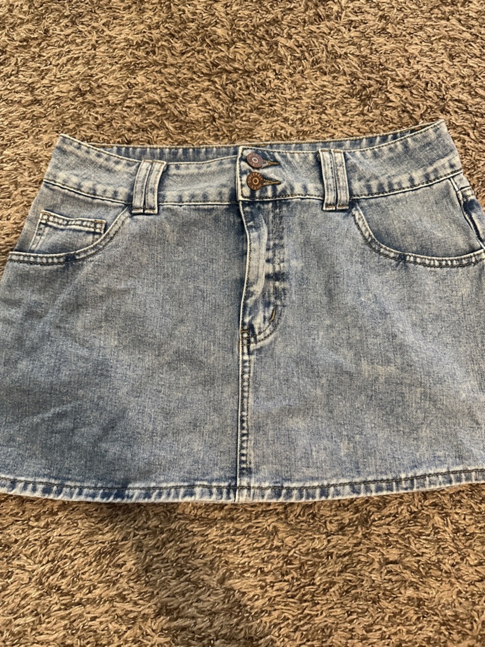 Sincerely Jules Light Blue Denim Mini Skirt 5